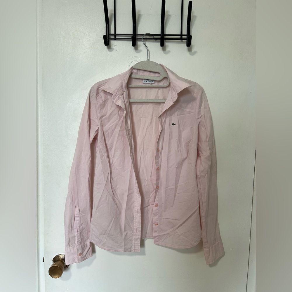 Lacoste button-down blouse